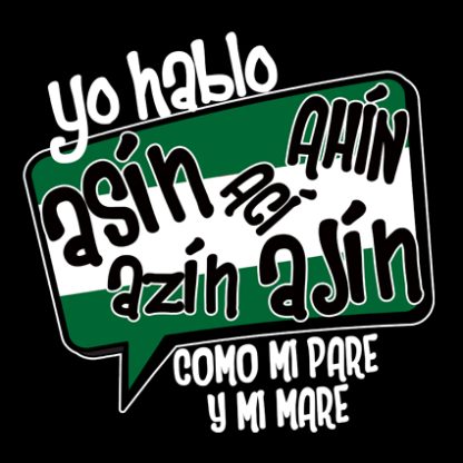 Camisetas originales Andalucía “Hablo Ajín”