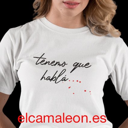Camisetas divertidas “Tenemo que hablá”