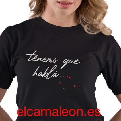 Camisetas divertidas “Tenemo que hablá”