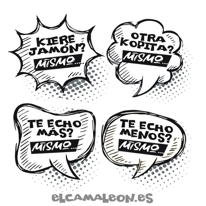 Camisetas divertidas “Mismo”