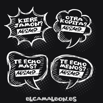 Camisetas divertidas “Mismo”