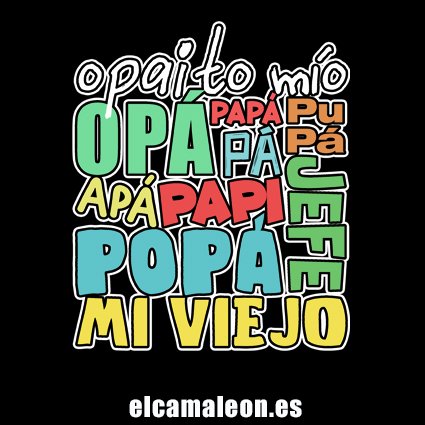 camisetas-de-humor-originales-divertidas-comandante-lara-jerez-andalucia-dia-padre-opaito-negra-modelo Camisetas Día del Padre ” Opaito”