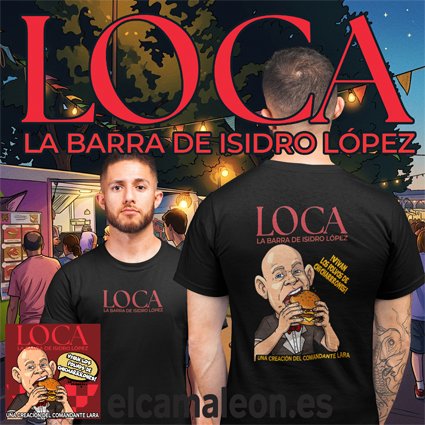 Camiseta “Burguer Comandante Lara”