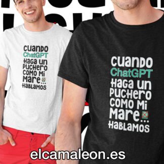 Camisetas divertidas ” ChatGPT”