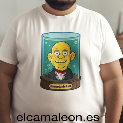 Camisetas Comandante Lara “Frasco”