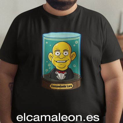 Camisetas Comandante Lara “Frasco”