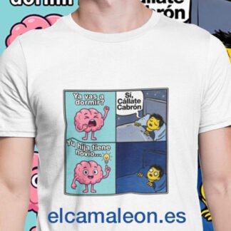 Camisetas divertidas “Cállate”