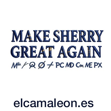Camiseta de Jerez ” Make Sherry Great Again”