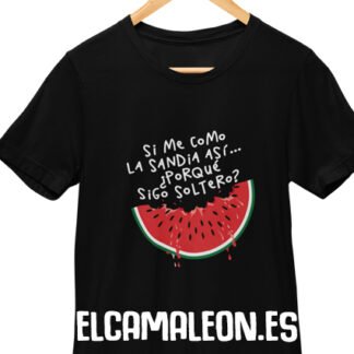 Camisetas divertidas “Soltero”