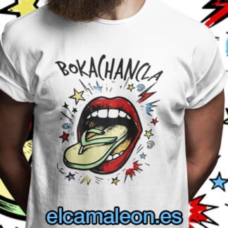 Camiseta con frases ” Bokachancla”