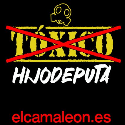Camiseta con frases ” Tóxico”