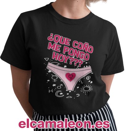 Camiseta con frases ” que me pongo”