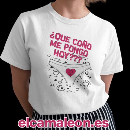 Camiseta con frases ” que me pongo”